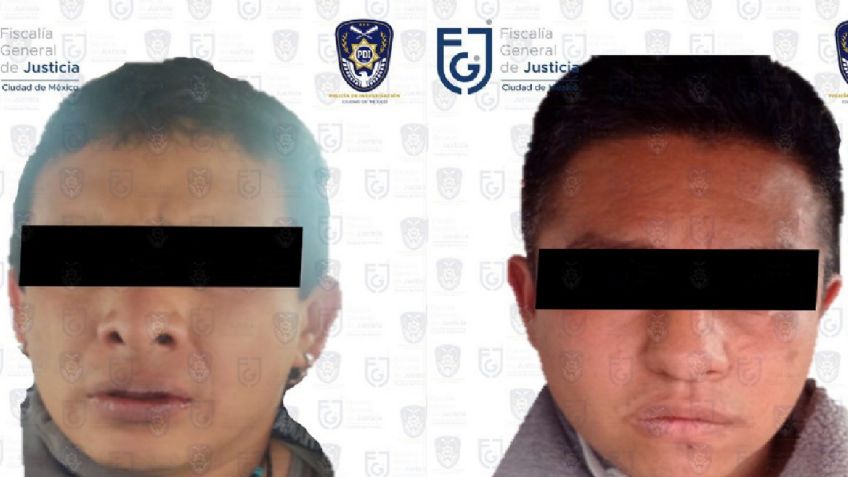 Detienen a 2 presuntos integrantes del CJNG por su participación en un secuestro en la CDMX