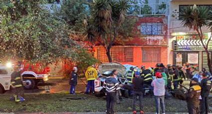 Trágico accidente: 3 muertos fue el saldo de un choque ocasionado por el mal clima en la CDMX