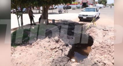 Taxistas reportan estar afectados por trabajo inconcluso de Oomapas en Esperanza