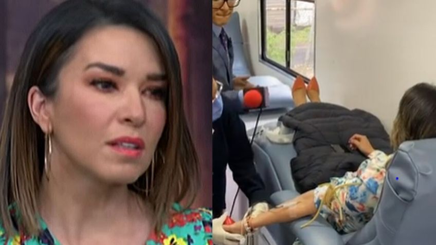 ¿Quiere limpiar su imagen? Tras caso PVEM, Laura G dona sangre en TV Azteca y la destrozan: "Falsa"