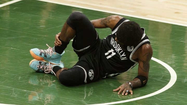 Malas noticias para Kyrie Irving que se perdería el resto de la serie ante los Bucks
