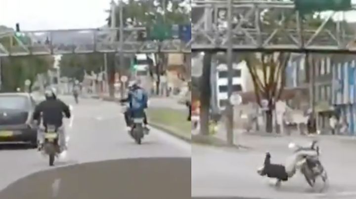 FUERTE VIDEO: ¡A sangre fría! Ladrón mata de 3 tiros a joven que lo enfrentó por robar su moto