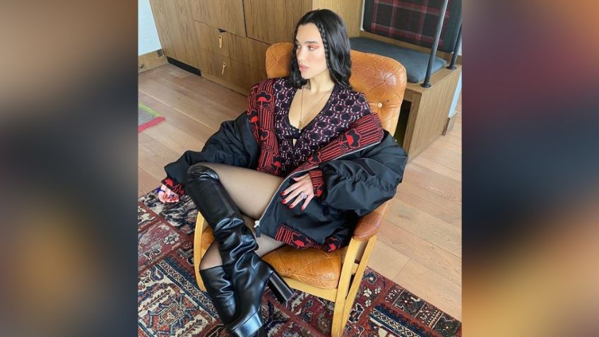Dua Lipa enamora todo Instagram al posar de esta irresistible forma