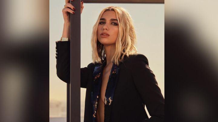 ¡Diosa! Dua Lipa enamora todo Instagram al posar en atrevido 'outfit' negro