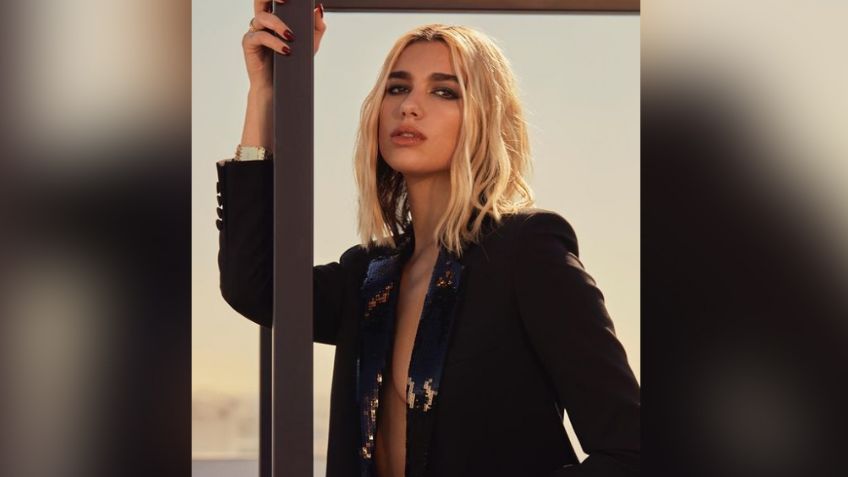 ¡Diosa! Dua Lipa enamora todo Instagram al posar en atrevido 'outfit' negro