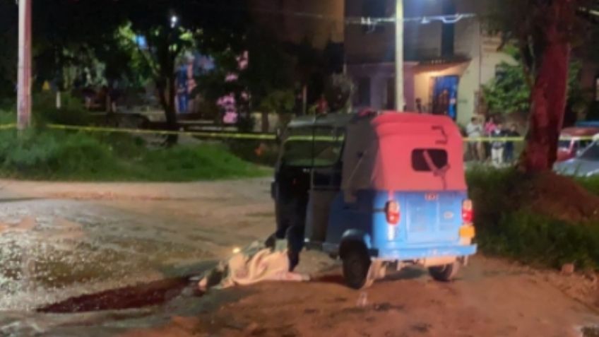 Gatilleros privan de la vida a un mototaxista con un balazo en la cabeza; tenía 19 años