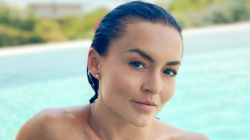 La reina de Televisa: Angelique Boyer sorprende con colorido y coqueto bañador en la piscina