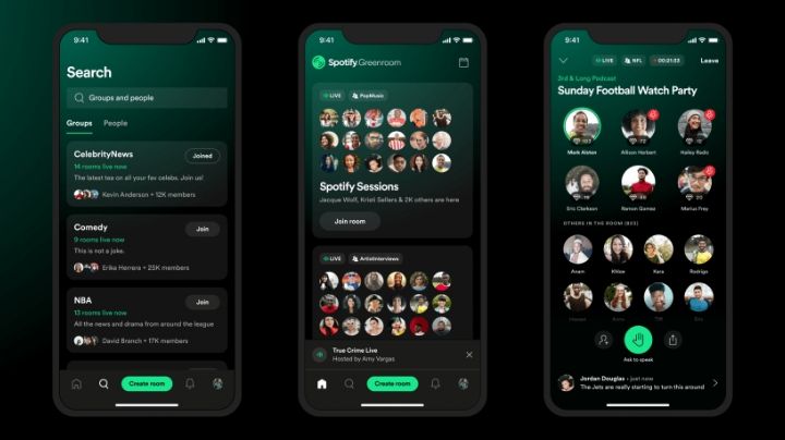 Spotify compite con Clubhouse: Lanza nueva aplicación de salas de audio en vivo