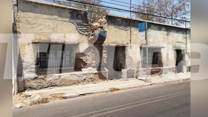 Casas abandonadas de centro representan un riesgo para los hermosillenses