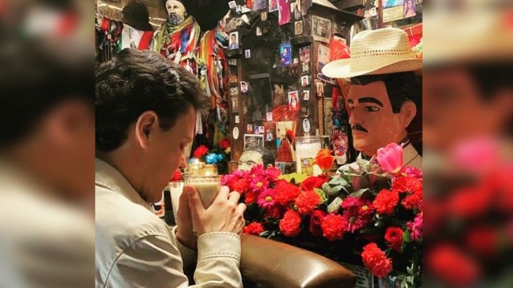 Así luce Pedro Fernández al pasar de 'La niña de la mochila azul' a 'Malverde: El Santo Patrón'