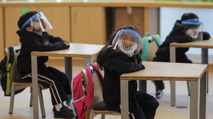 Ya son 8 los menores contagiados por Covid-19 tras regreso a clases presenciales en la CDMX