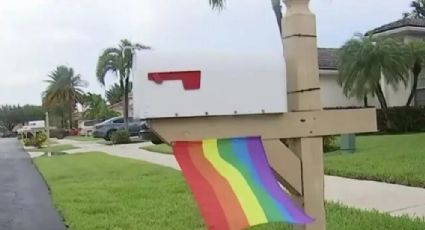 Multan a pareja gay por colgar bandera LGBT+ en su casa: pagarán 50 dólares cada día