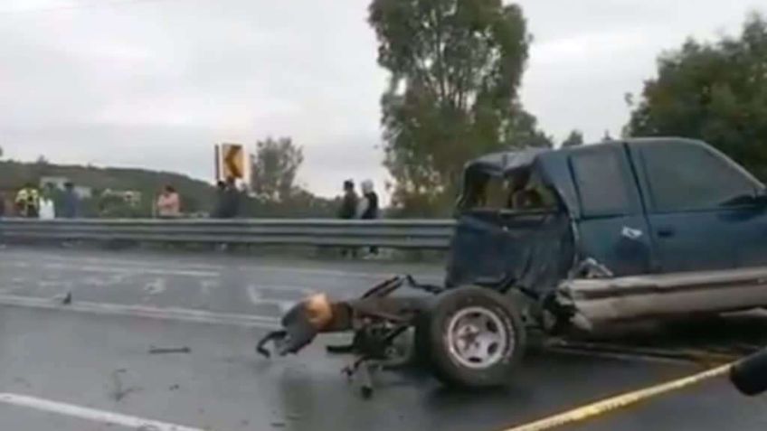 Trágico accidente: Fallecen 7 jóvenes tras impactarse contra un trailer en Querétaro