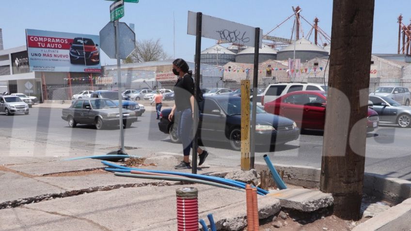 Ciudad Obregón: Obra incompleta afecta imagen urbana y atracción de inversión