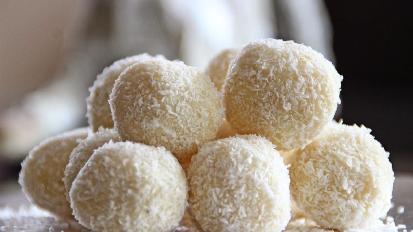 Estas deliciosas trufas de chocolate blanco y coco son el regalo ideal para este Día del Padre