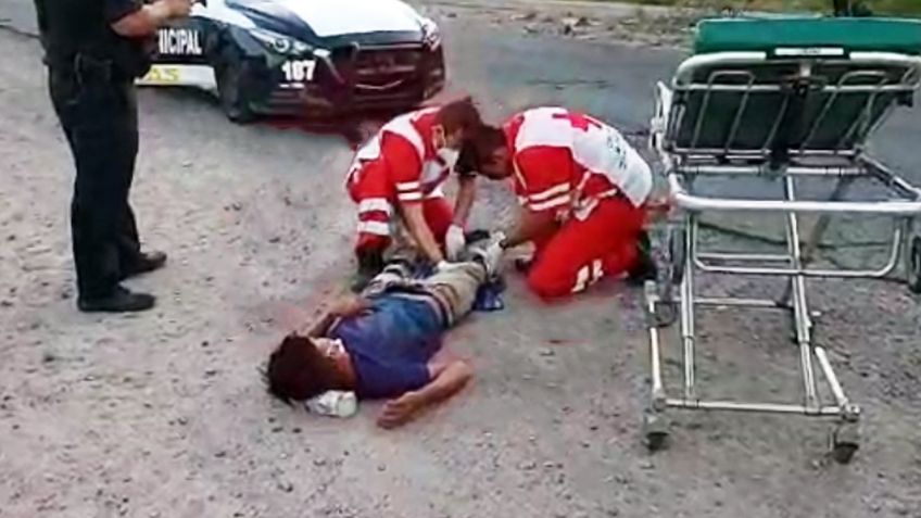 Atropellan a joven peatón en carretera Guaymas-Empalme; acababa de bajar de autobús