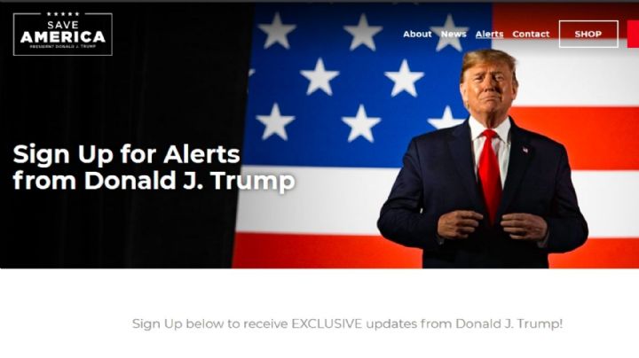 "No le gustaba que se rieran de él": Donald Trump cierra su sitio web a 29 días de abrirlo