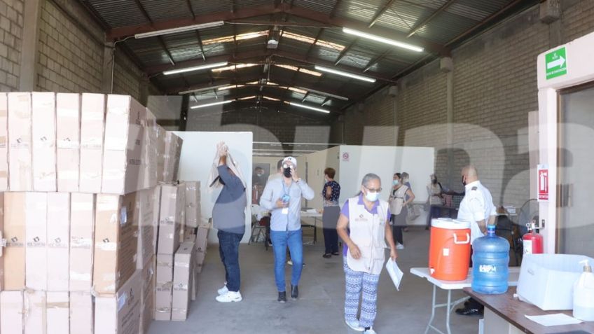 Ciudad Obregón: IEE entrega paquetes electorales locales a capacitadores