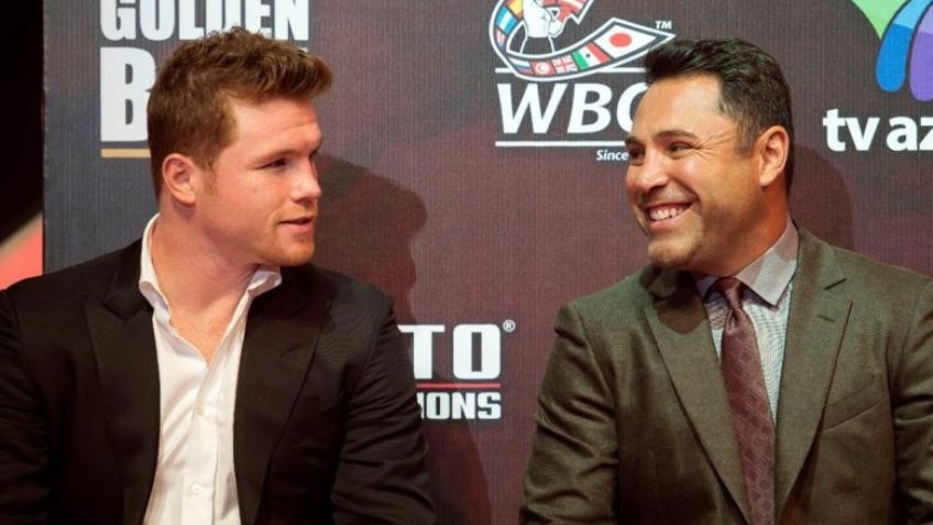 ¡Golpe bajo! ‘Canelo Álvarez explota contra De la Hoya:  “Pin... traidor, vete a la mier...”