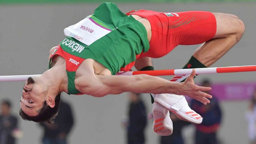 El sonorense Édgar Rivera rompe récord para México en la prueba de salto