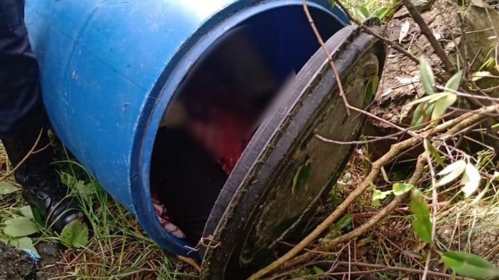 Macabro: Abandonan el cadáver de una pareja dentro un tambo; tenían huellas de tortura