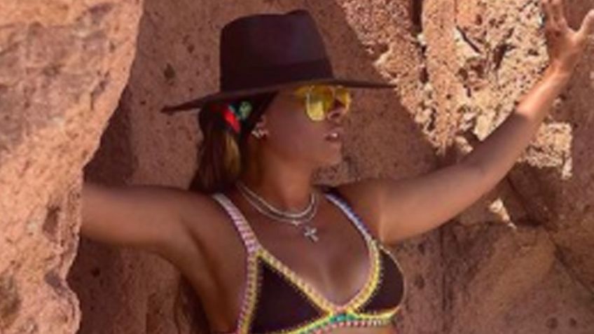 Morena de fuego: Galilea Montijo derrite a Televisa al lucir tremendo 'outfit' playero en Instagram