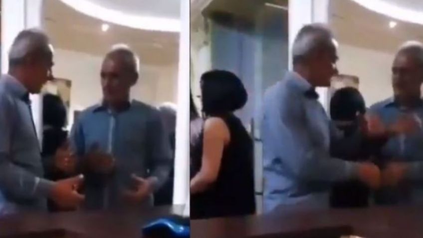 VIDEO: Estallan en risas por un hombre que bebió de más y enfureció ¡con su reflejo!