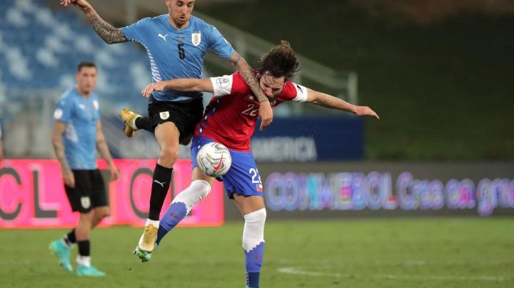 Uruguay rescata el empate ante Chile en la Copa América