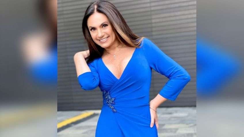 Pénelope Menchaca se pone su atuendo más coqueto para posar junto a 'Chicharito'