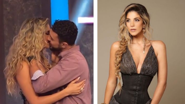 "Sienten a la señora": Tunden a Natalia Alcocer por comerse a besos a su nuevo novio en TV Azteca