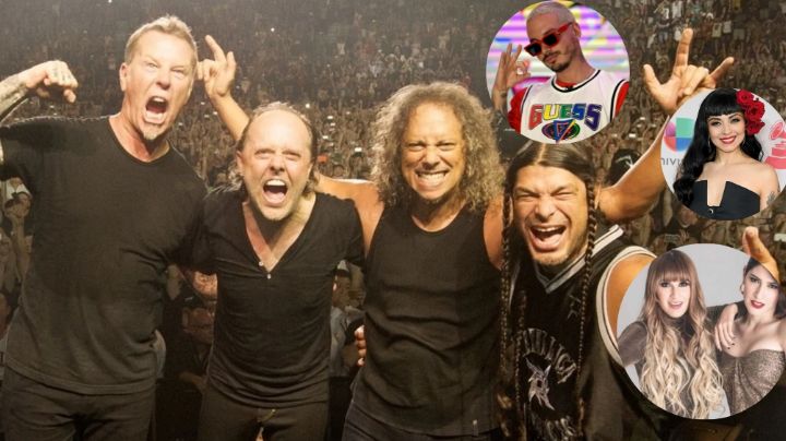 ¿Cantarán en español? Ellos son los artistas latinos que acompañarán a Metallica en su 'Black Album'