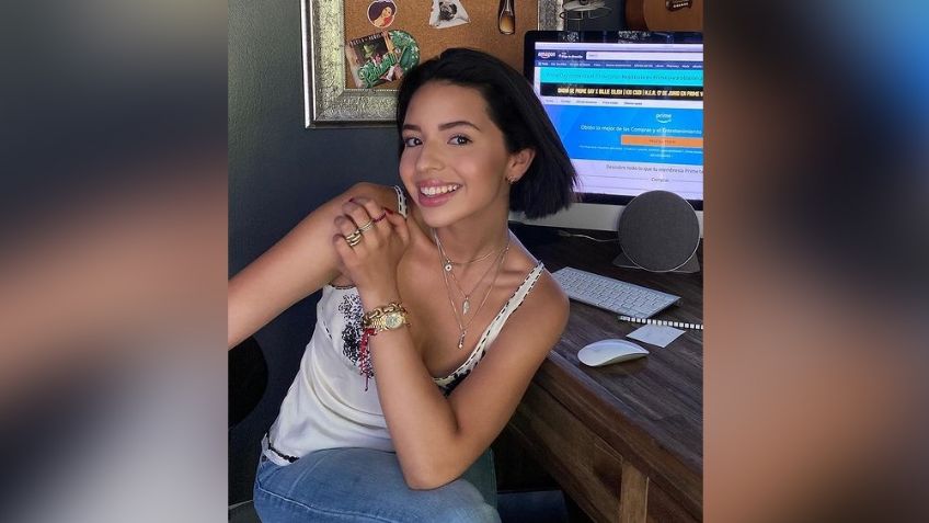 Ángela Aguilar se roba las miradas en Instagram con vestido amarillo