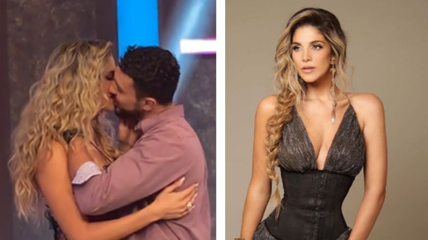 "Sienten a la señora": Tunden a Natalia Alcocer por comerse a besos a su nuevo novio en TV Azteca