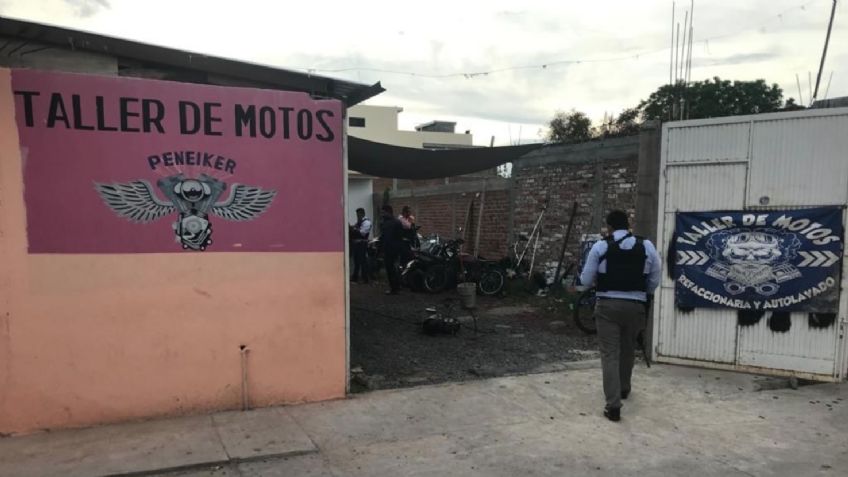 FUERTES IMÁGENES: Masacre en taller deja 7 hombres muertos; sicarios los acribillaron con AK-47