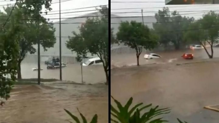 FOTOS: ¡Brutal! Pobladores de Edomex quedan atrapados tras fuertes lluvias e inundaciones