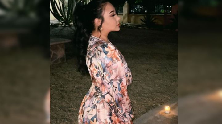 Valentina Elizalde, hija del 'Gallo de Oro', deleita pupilas al modelar increíble vestido