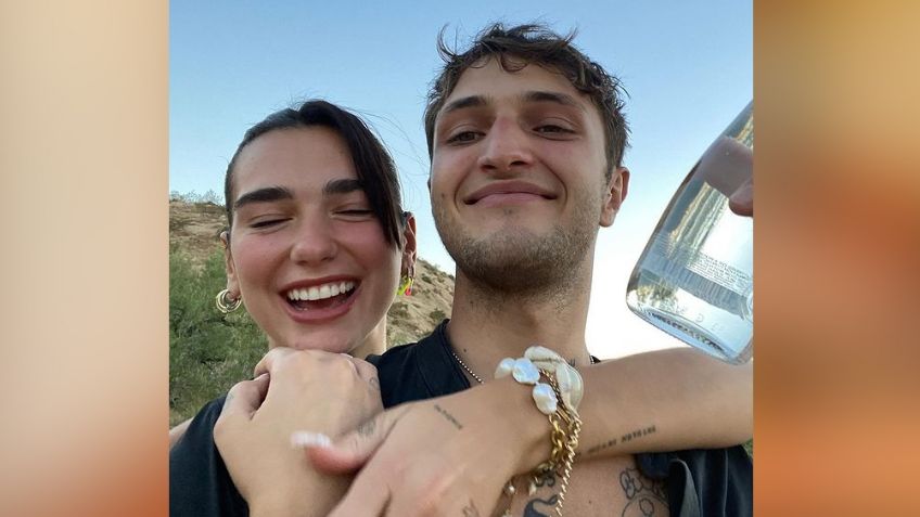 ¡Cuánto amor! Dua Lipa enternece Instagram con romántico mensaje a Anwar Hadid