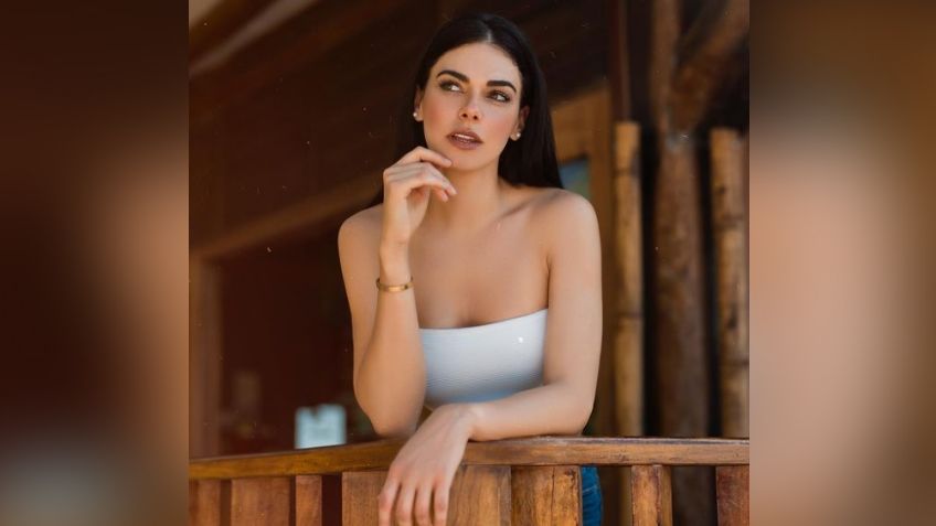 Livia Brito cautiva Televisa la lucirse en coqueto atuendo blanco