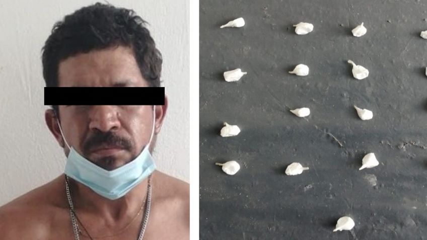 Aprehenden a supuesto 'tirador' en Hermosillo; le aseguran 17 envoltorios de droga