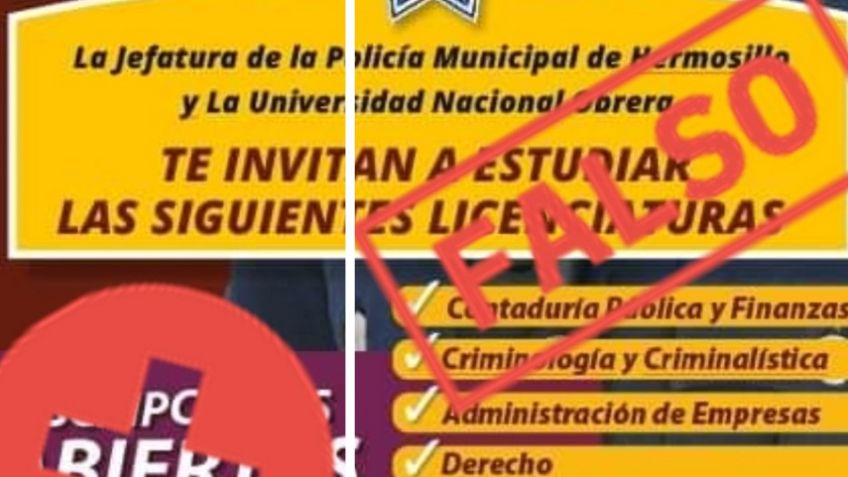 Alertan sobre fraude en convocatoria de estudio para policías municipales de Hermosillo