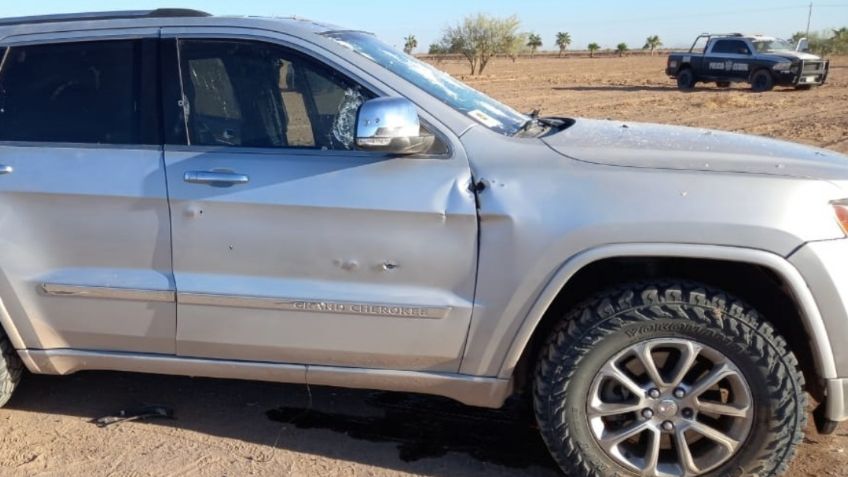 Terror en Caborca: Gatilleros masacran a dos hombres y enfrentamiento deja 3 sicarios muertos