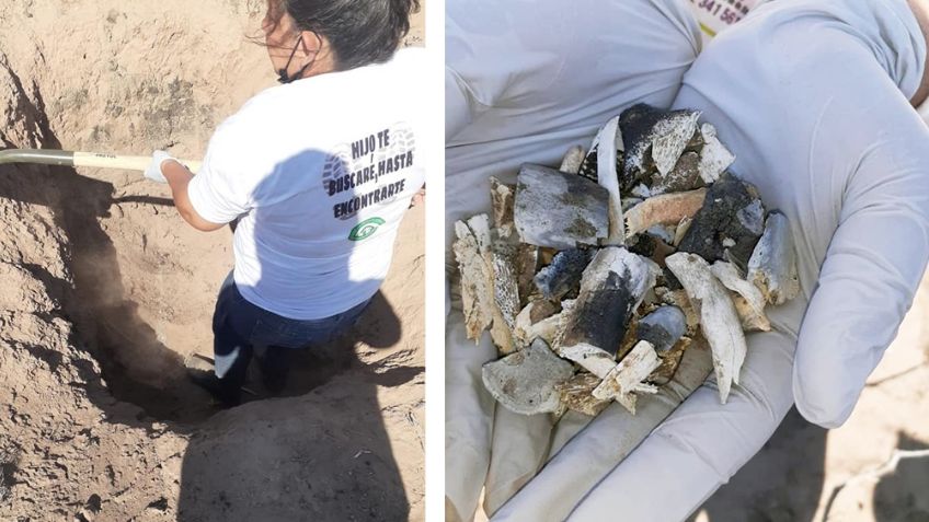 Sonora: Descubren restos humanos sepultados en fosa clandestina de Villa Juárez