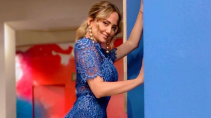 Desde Televisa, Andrea Legarreta se luce con su 'outfit' más coqueto y celebra el orgullo LGBT