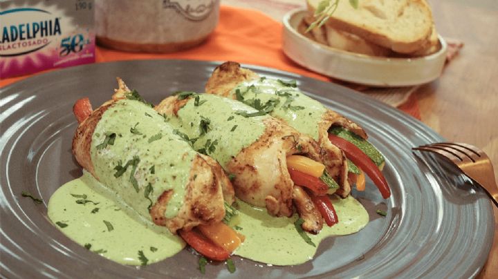 Receta fácil y rápida: Disfruta de este exquisito pollo bañado en crema de cilantro
