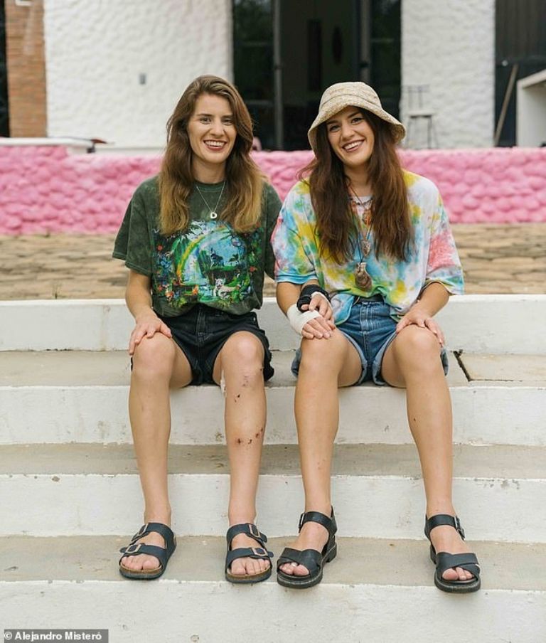 Melissa y Georgia Laurie recuerdan cómo fue el ataque de cocodrilo al que sobrevivieron