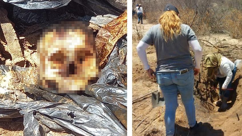 Descubren cementerio clandestino a las afueras de Hermosillo; hay por lo menos seis cuerpos