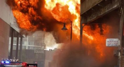 VIDEOS: Explosión en Londres desata voraz incendio; reportan 2 heridos y negocios calcinados