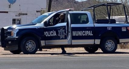 Se impacta patrulla contra puente de Guaymas; policías forcejeaban con un detenido