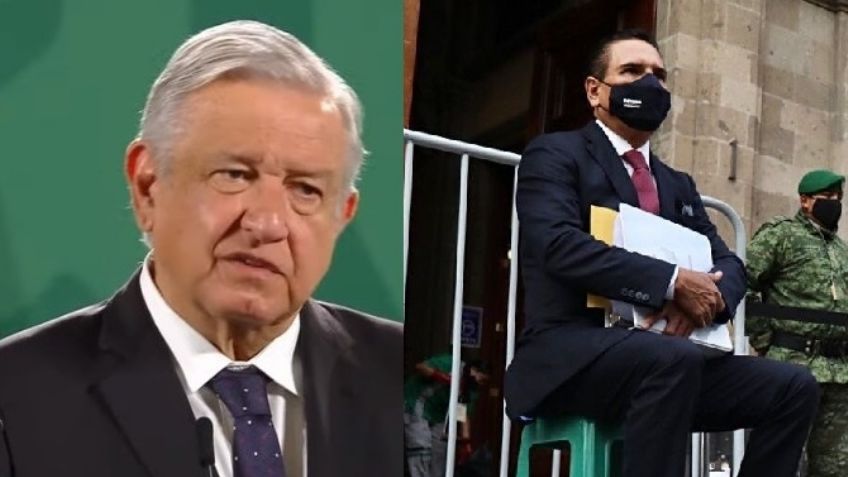 AMLO no recibe a Silvano Aureoles; presentaría 'pruebas' del vínculo entre Morena y el narco