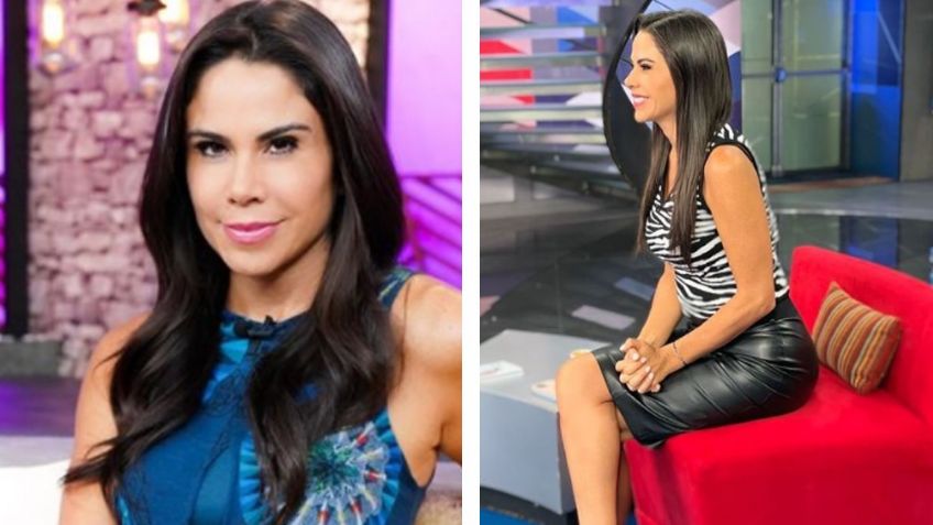 A sus 44 años, Paola Rojas luce pierna con seductor vestidito en Televisa y paraliza Instagram